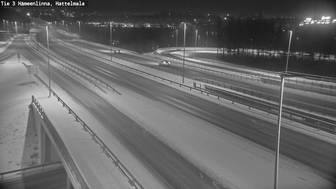 Weather Camera Image Road 3 Hämeenlinna, Hattelmala, Hämeenlinna, Kanta-Häme