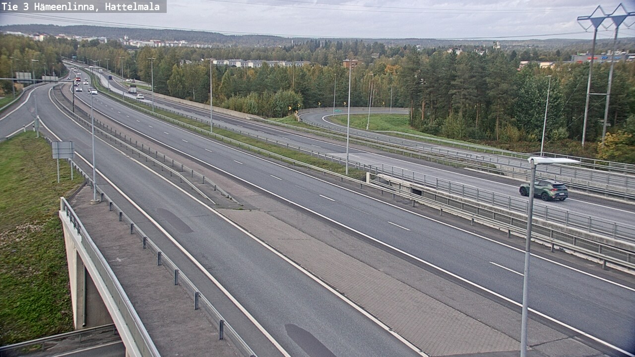 Kelikamerat Kuva Tie 3 Hämeenlinna, Hattelmala, Hämeenlinna, Kanta-Häme