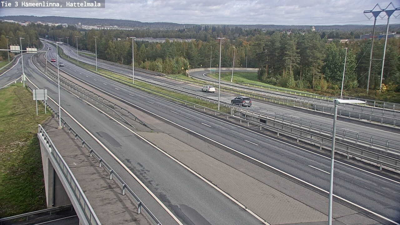 Weather Camera Image Väg 3 Tavastehus, Hattelmala, Hämeenlinna, Kanta-Häme
