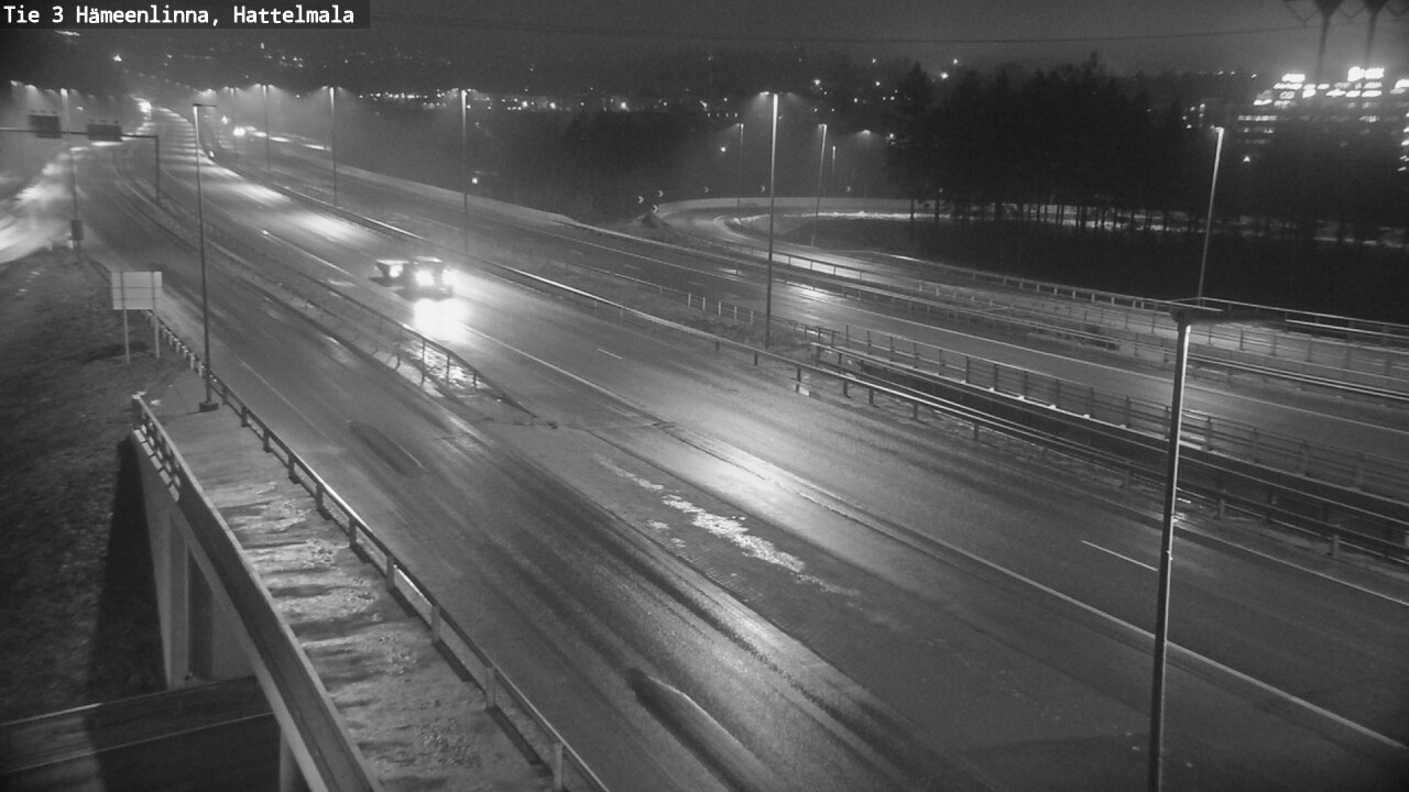 Weather Camera Image Road 3 Hämeenlinna, Hattelmala, Hämeenlinna, Kanta-Häme