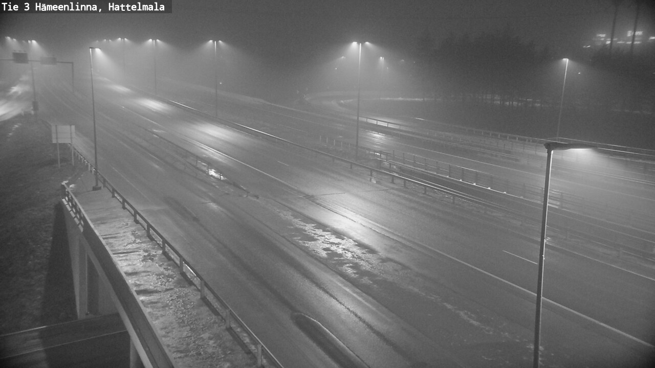 Weather Camera Image Road 3 Hämeenlinna, Hattelmala, Hämeenlinna, Kanta-Häme