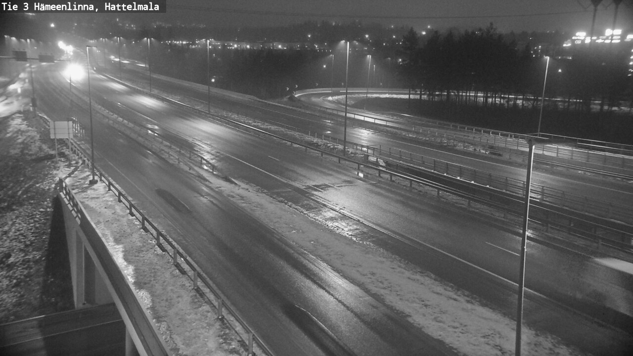 Weather Camera Image Väg 3 Tavastehus, Hattelmala, Hämeenlinna, Kanta-Häme