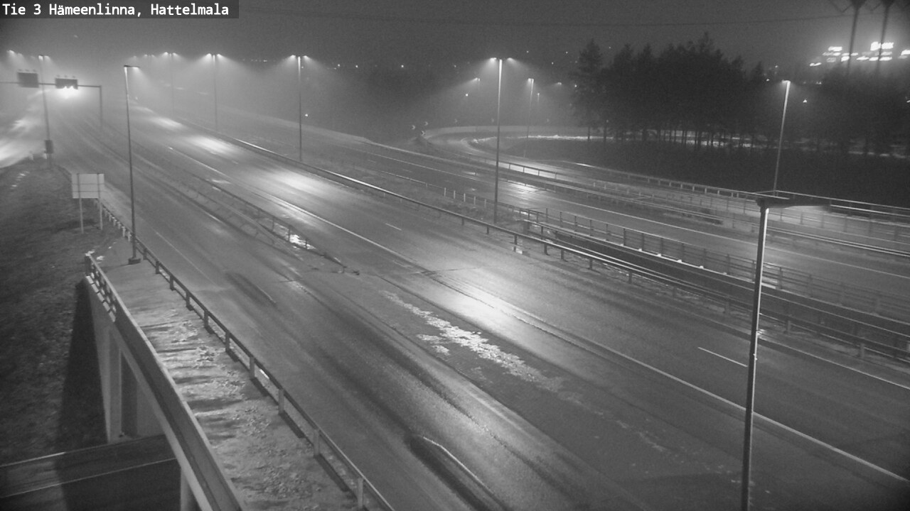 Weather Camera Image Road 3 Hämeenlinna, Hattelmala, Hämeenlinna, Kanta-Häme