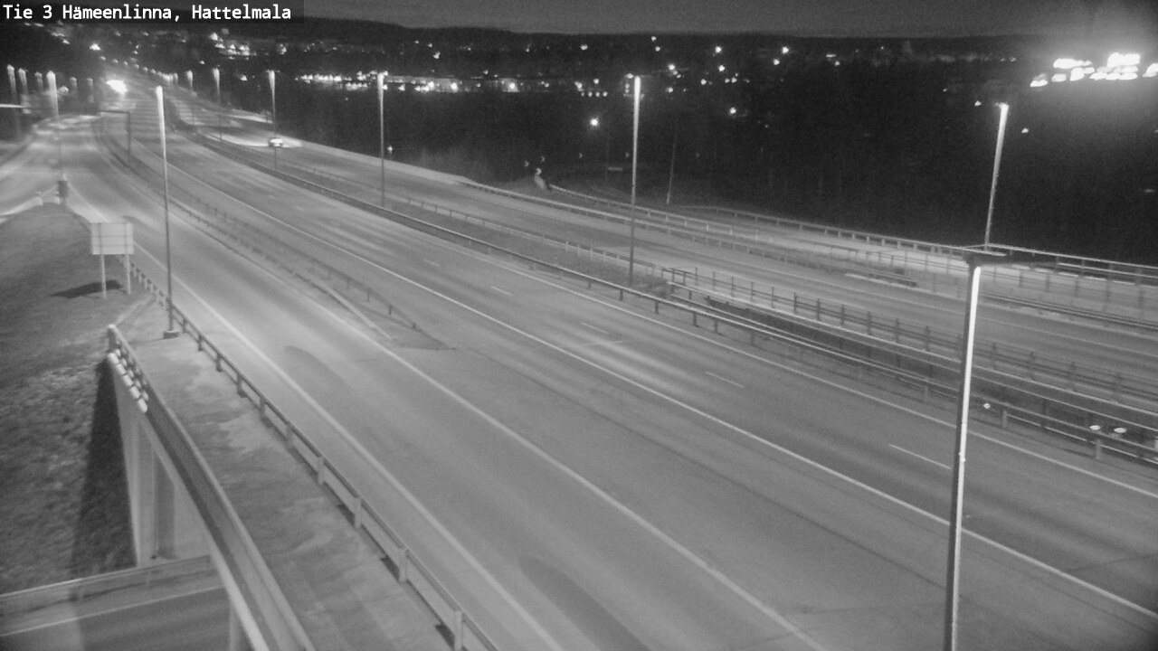 Weather Camera Image Road 3 Hämeenlinna, Hattelmala, Hämeenlinna, Kanta-Häme