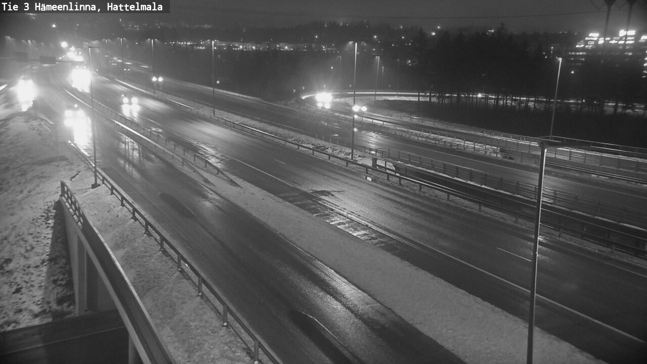 Weather Camera Image Väg 3 Tavastehus, Hattelmala, Hämeenlinna, Kanta-Häme