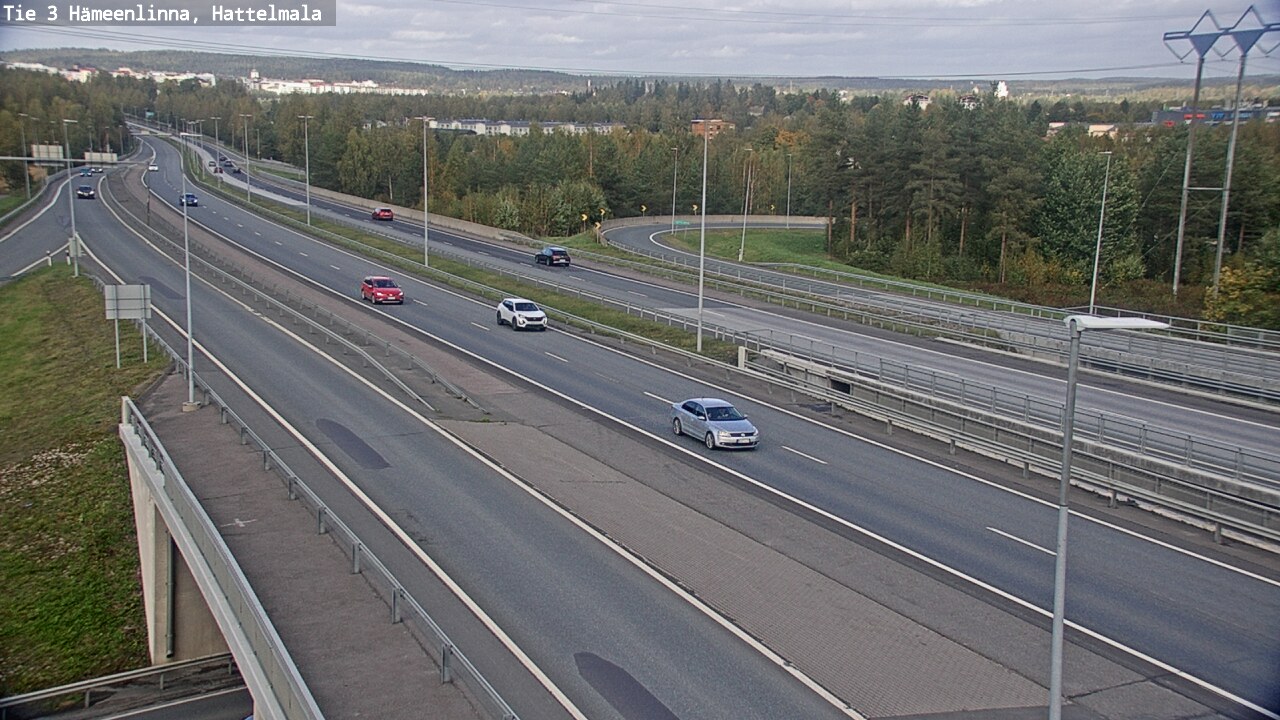 Kelikamerat Kuva Tie 3 Hämeenlinna, Hattelmala, Hämeenlinna, Kanta-Häme