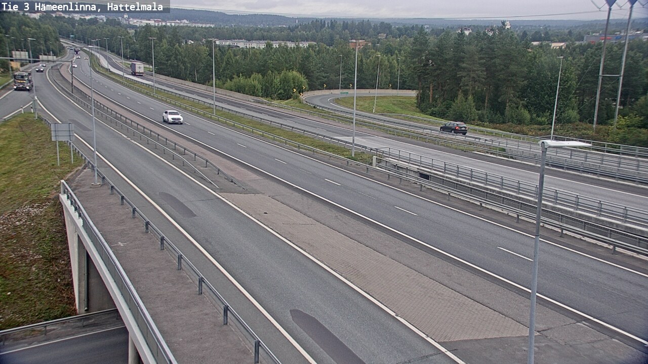 Kelikamerat Kuva Tie 3 Hämeenlinna, Hattelmala, Hämeenlinna, Kanta-Häme