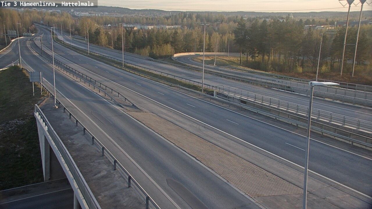 Kelikamerat Kuva Tie 3 Hämeenlinna, Hattelmala, Hämeenlinna, Kanta-Häme