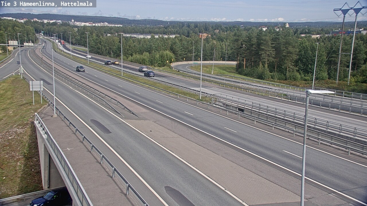 Kelikamerat Kuva Tie 3 Hämeenlinna, Hattelmala, Hämeenlinna, Kanta-Häme