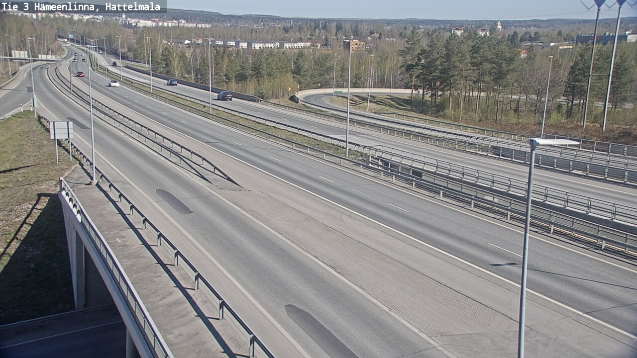 Kelikamerat Kuva Tie 3 Hämeenlinna, Hattelmala, Hämeenlinna, Kanta-Häme