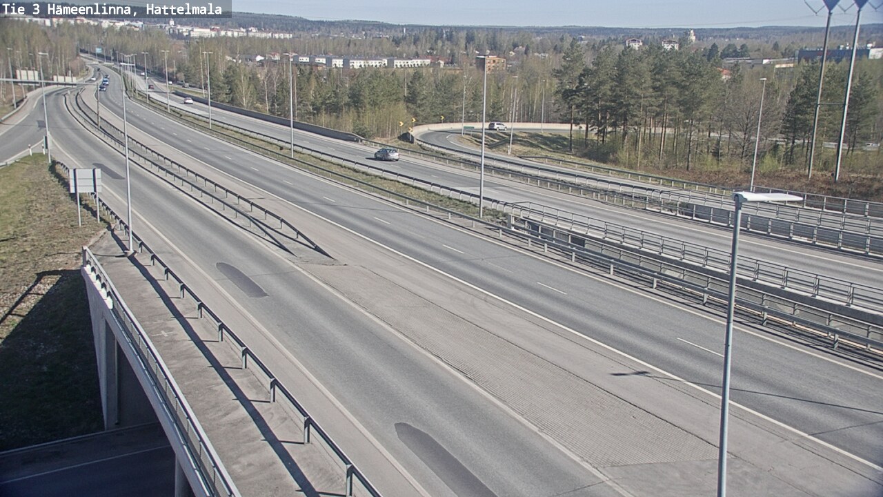 Kelikamerat Kuva Tie 3 Hämeenlinna, Hattelmala, Hämeenlinna, Kanta-Häme
