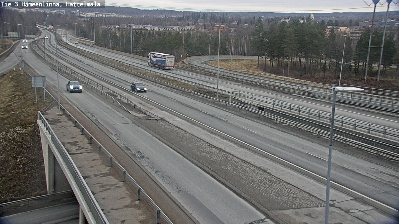 Kelikamerat Kuva Tie 3 Hämeenlinna, Hattelmala, Hämeenlinna, Kanta-Häme