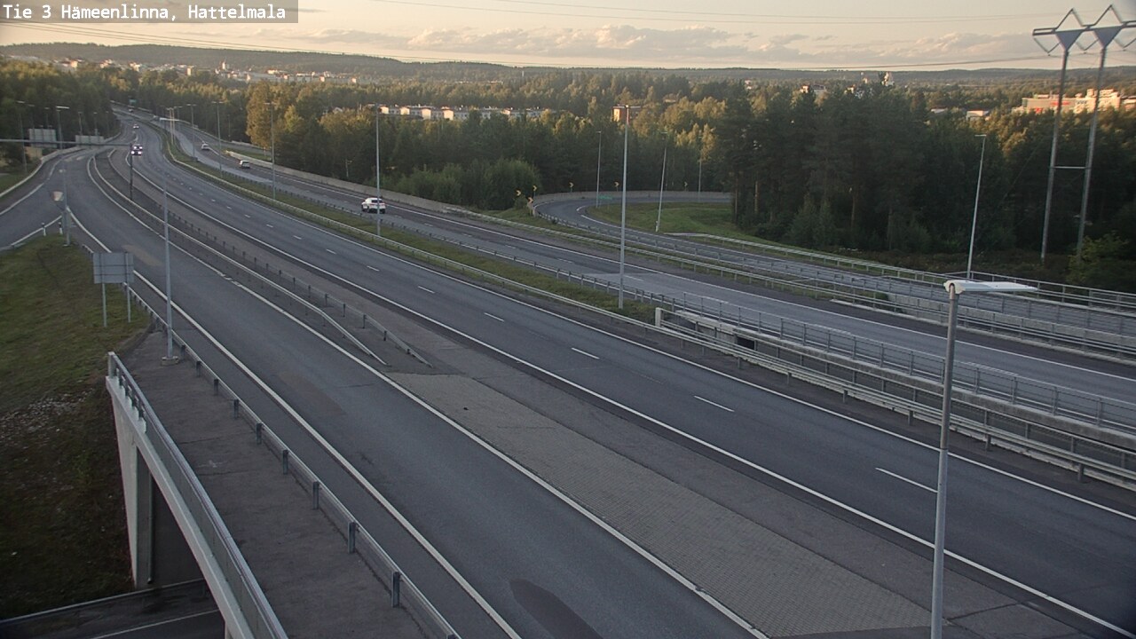Kelikamerat Kuva Tie 3 Hämeenlinna, Hattelmala, Hämeenlinna, Kanta-Häme