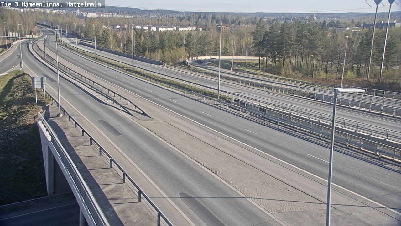 Kelikamerat Kuva Tie 3 Hämeenlinna, Hattelmala, Hämeenlinna, Kanta-Häme