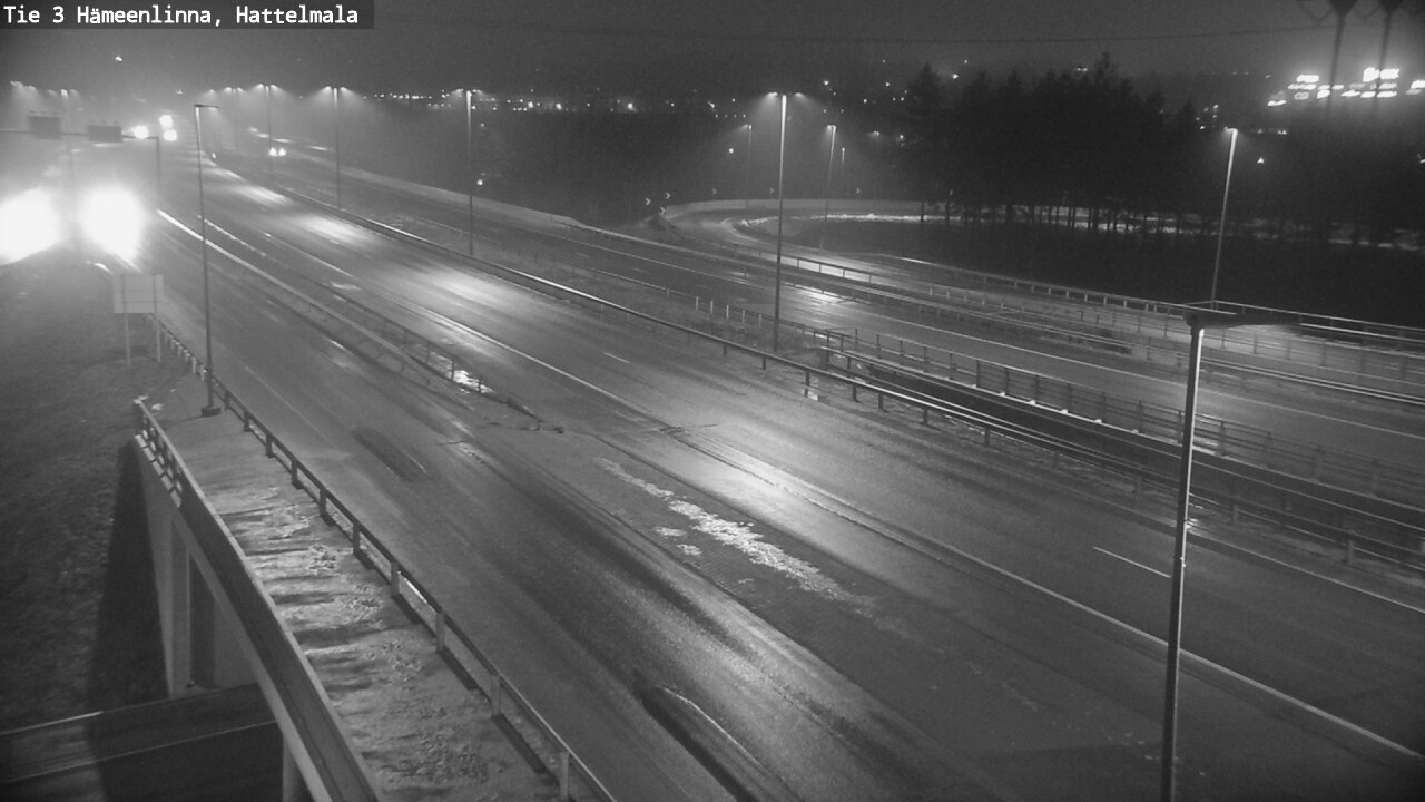 Weather Camera Image Road 3 Hämeenlinna, Hattelmala, Hämeenlinna, Kanta-Häme