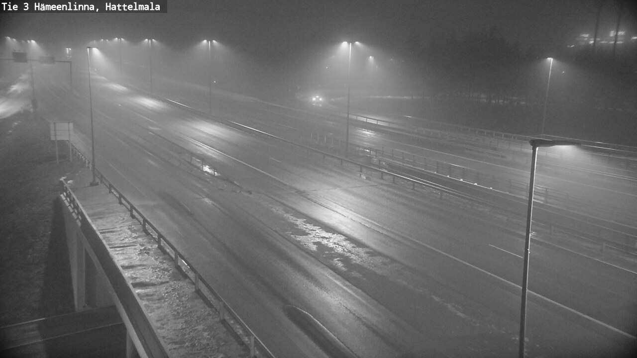 Weather Camera Image Road 3 Hämeenlinna, Hattelmala, Hämeenlinna, Kanta-Häme