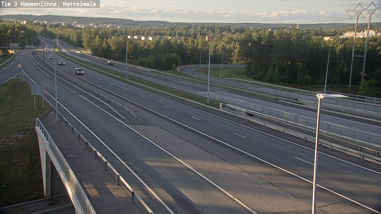 Kelikamerat Kuva Tie 3 Hämeenlinna, Hattelmala, Hämeenlinna, Kanta-Häme