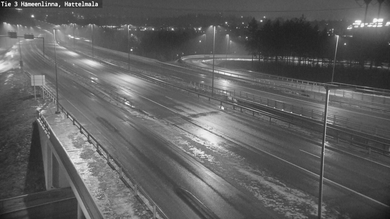 Weather Camera Image Road 3 Hämeenlinna, Hattelmala, Hämeenlinna, Kanta-Häme