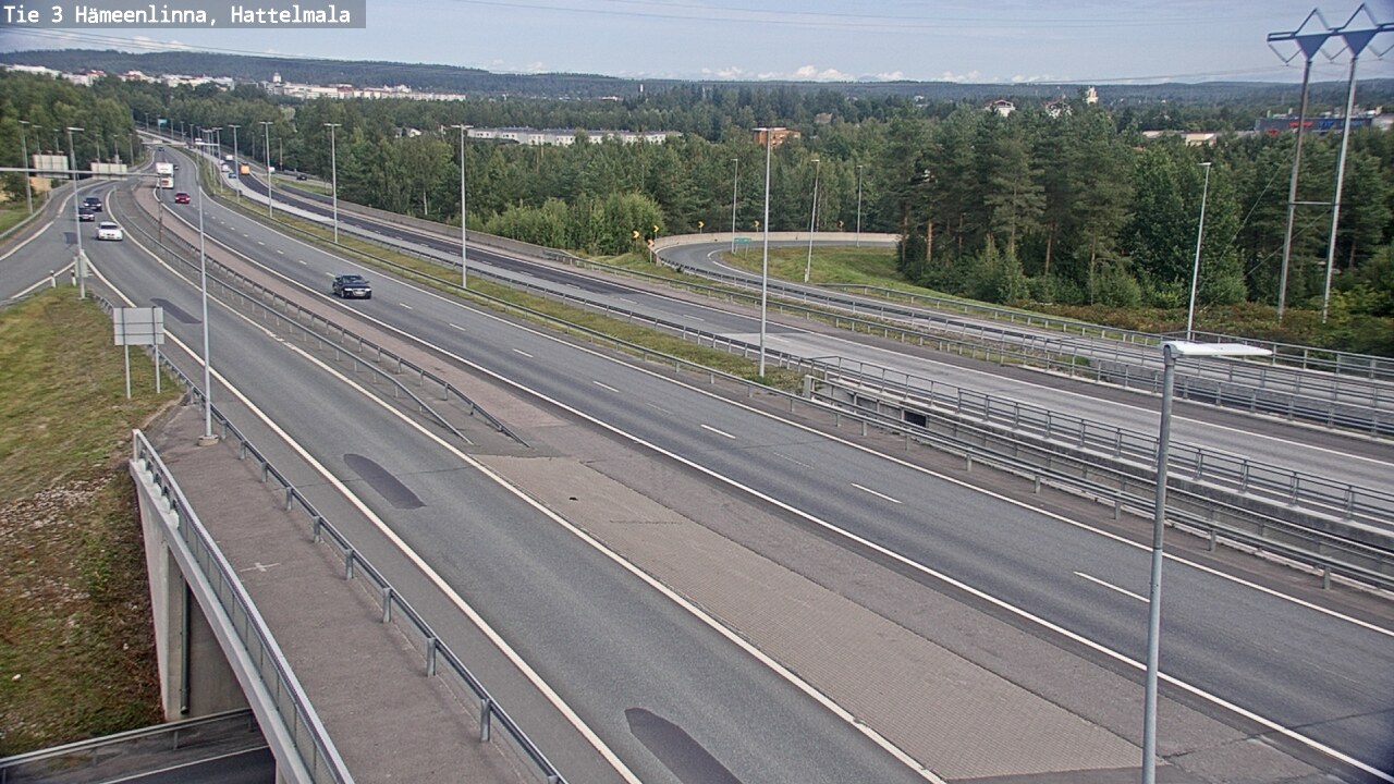 Kelikamerat Kuva Tie 3 Hämeenlinna, Hattelmala, Hämeenlinna, Kanta-Häme