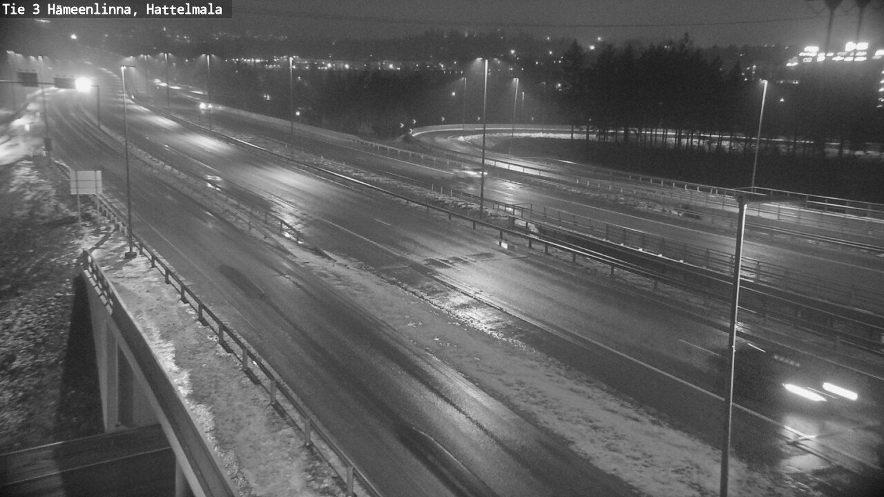 Weather Camera Image Väg 3 Tavastehus, Hattelmala, Hämeenlinna, Kanta-Häme