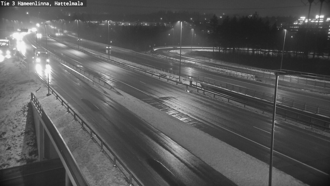 Weather Camera Image Väg 3 Tavastehus, Hattelmala, Hämeenlinna, Kanta-Häme