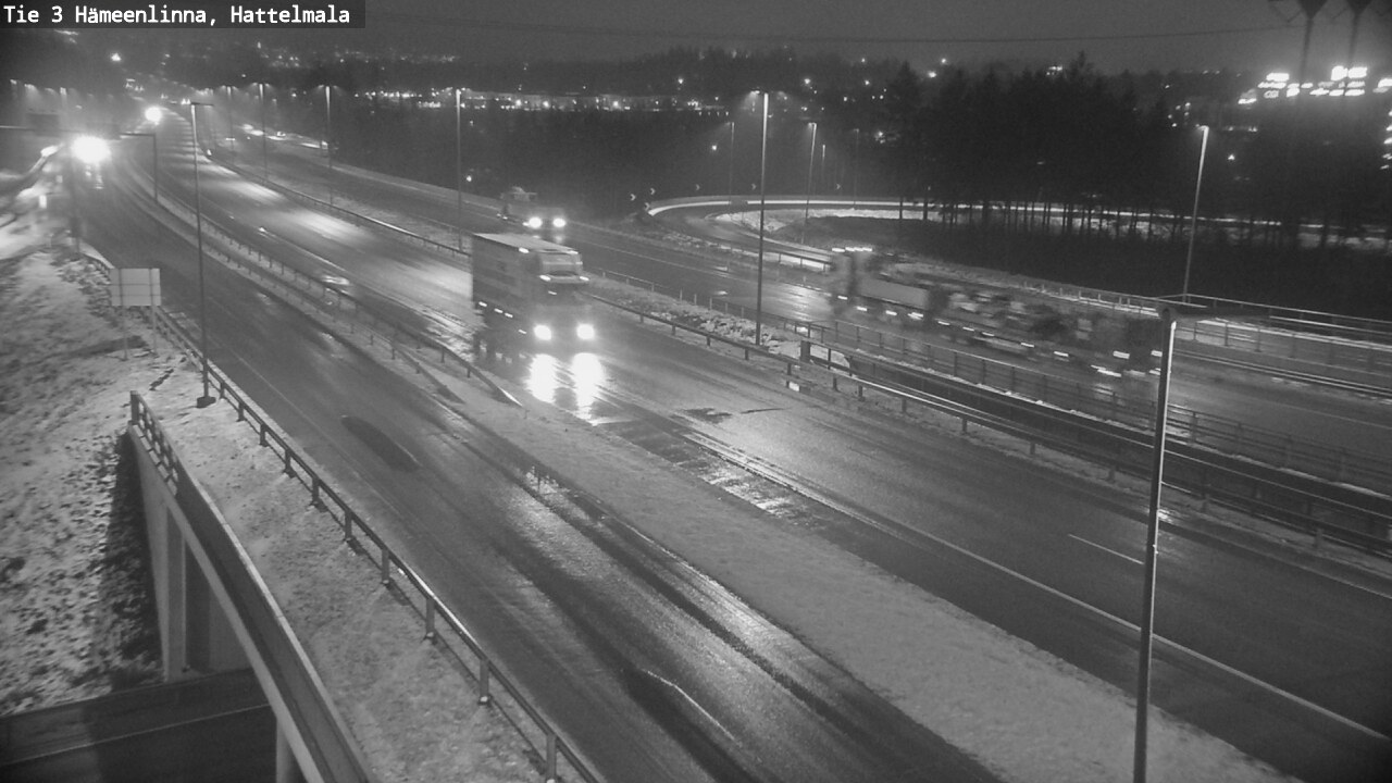 Weather Camera Image Väg 3 Tavastehus, Hattelmala, Hämeenlinna, Kanta-Häme