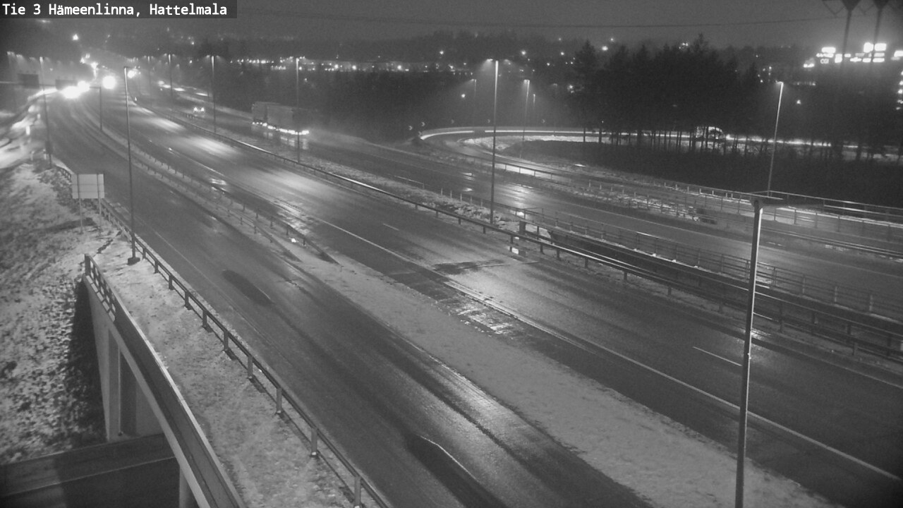 Weather Camera Image Väg 3 Tavastehus, Hattelmala, Hämeenlinna, Kanta-Häme
