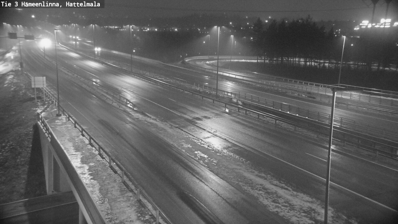Weather Camera Image Väg 3 Tavastehus, Hattelmala, Hämeenlinna, Kanta-Häme