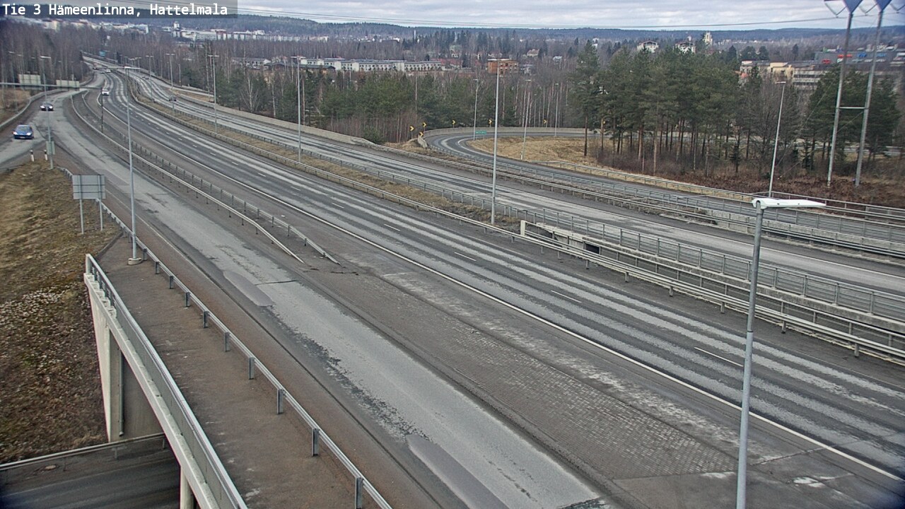Weather Camera Image Väg 3 Tavastehus, Hattelmala, Hämeenlinna, Kanta-Häme