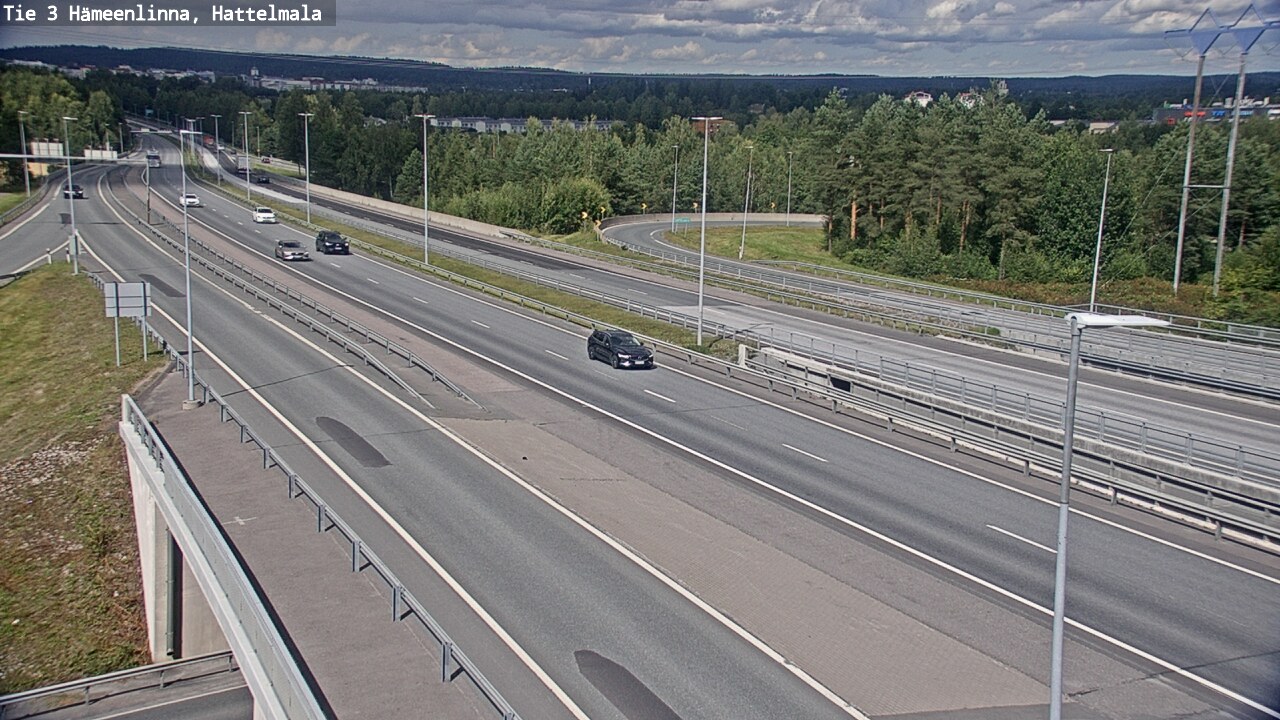 Kelikamerat Kuva Tie 3 Hämeenlinna, Hattelmala, Hämeenlinna, Kanta-Häme
