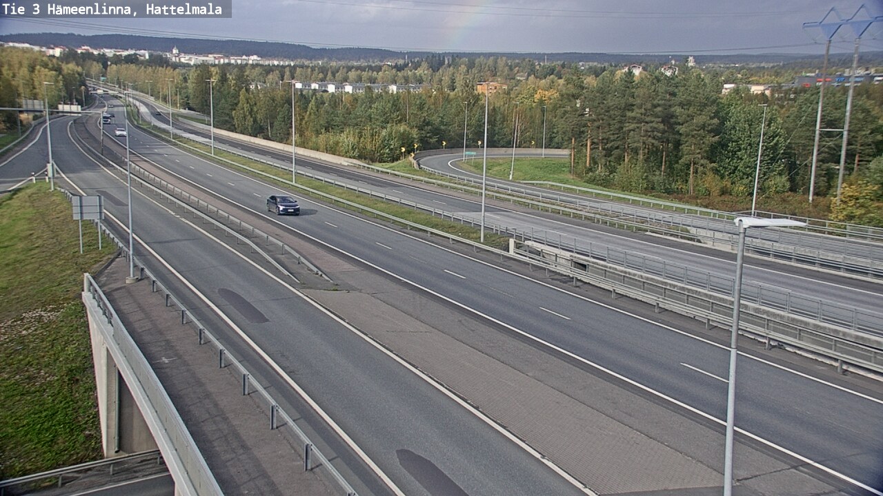 Kelikamerat Kuva Tie 3 Hämeenlinna, Hattelmala, Hämeenlinna, Kanta-Häme