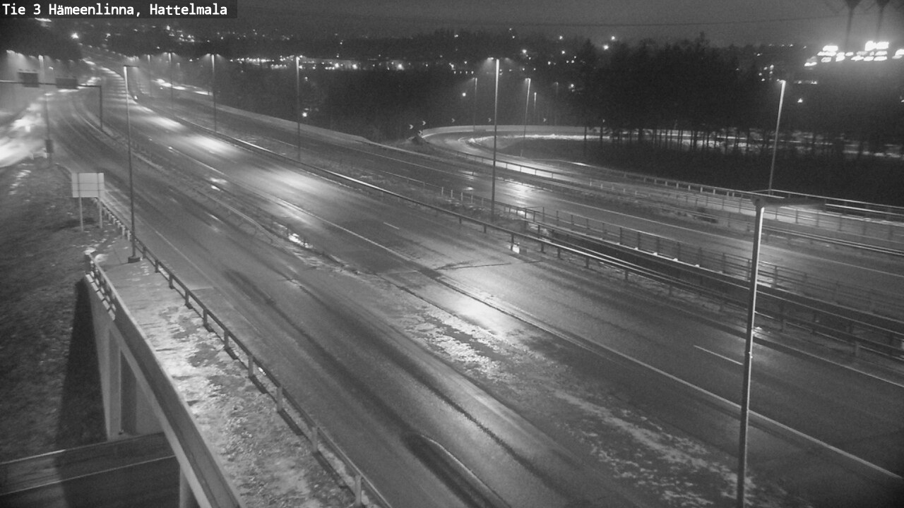 Weather Camera Image Road 3 Hämeenlinna, Hattelmala, Hämeenlinna, Kanta-Häme