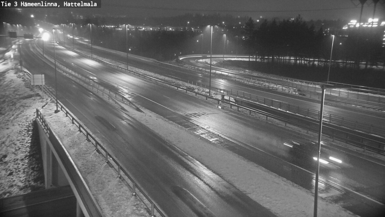 Weather Camera Image Väg 3 Tavastehus, Hattelmala, Hämeenlinna, Kanta-Häme