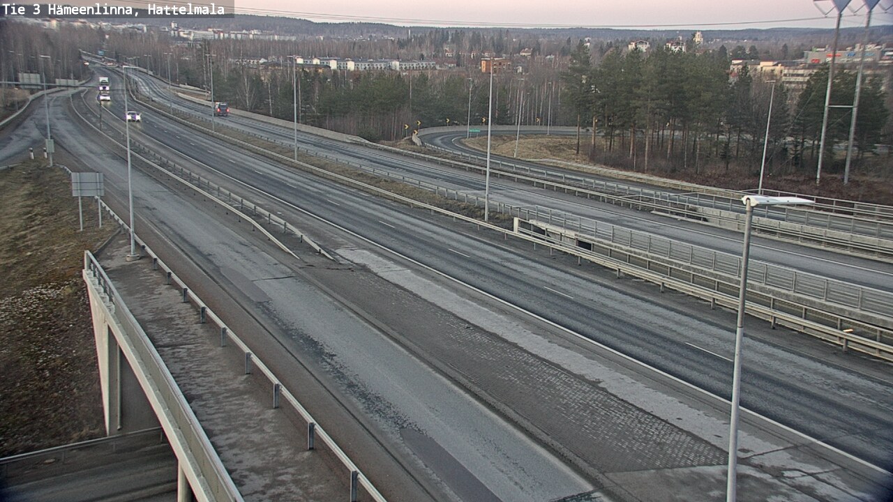 Weather Camera Image Väg 3 Tavastehus, Hattelmala, Hämeenlinna, Kanta-Häme