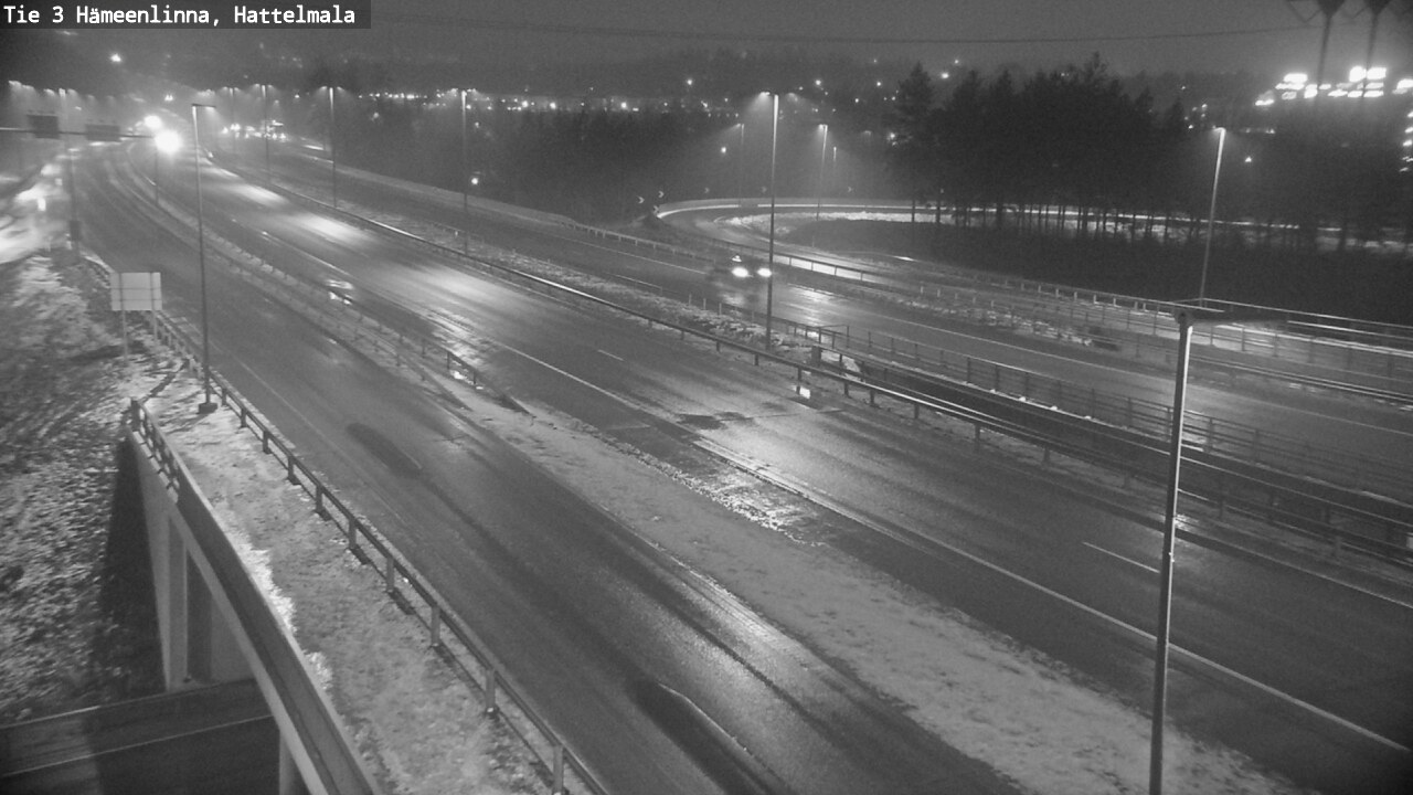 Weather Camera Image Väg 3 Tavastehus, Hattelmala, Hämeenlinna, Kanta-Häme