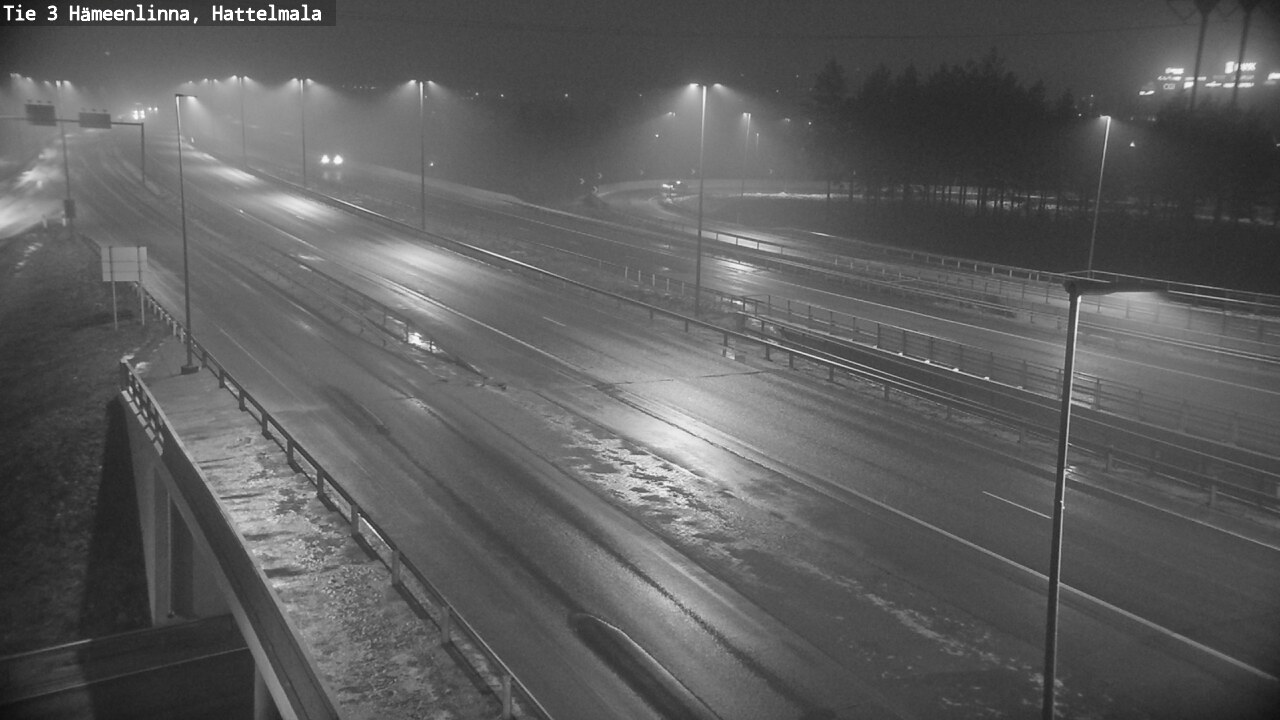 Weather Camera Image Road 3 Hämeenlinna, Hattelmala, Hämeenlinna, Kanta-Häme