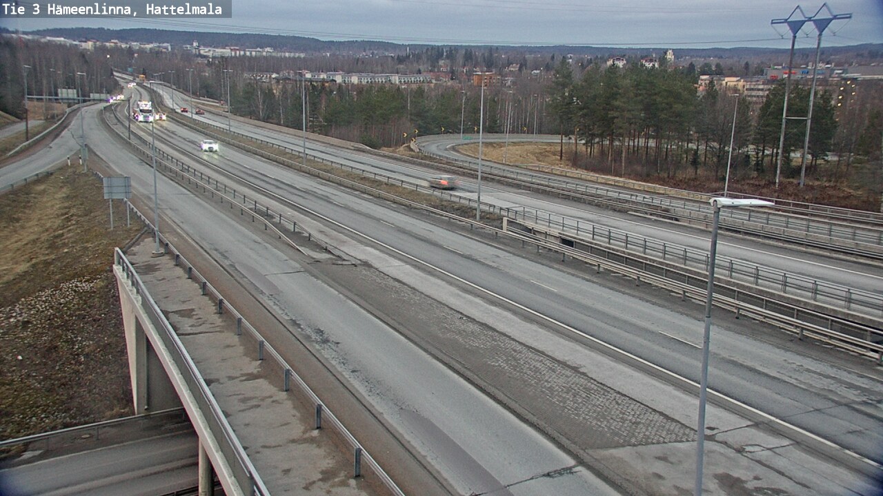 Kelikamerat Kuva Tie 3 Hämeenlinna, Hattelmala, Hämeenlinna, Kanta-Häme