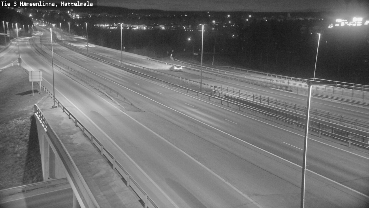 Weather Camera Image Road 3 Hämeenlinna, Hattelmala, Hämeenlinna, Kanta-Häme