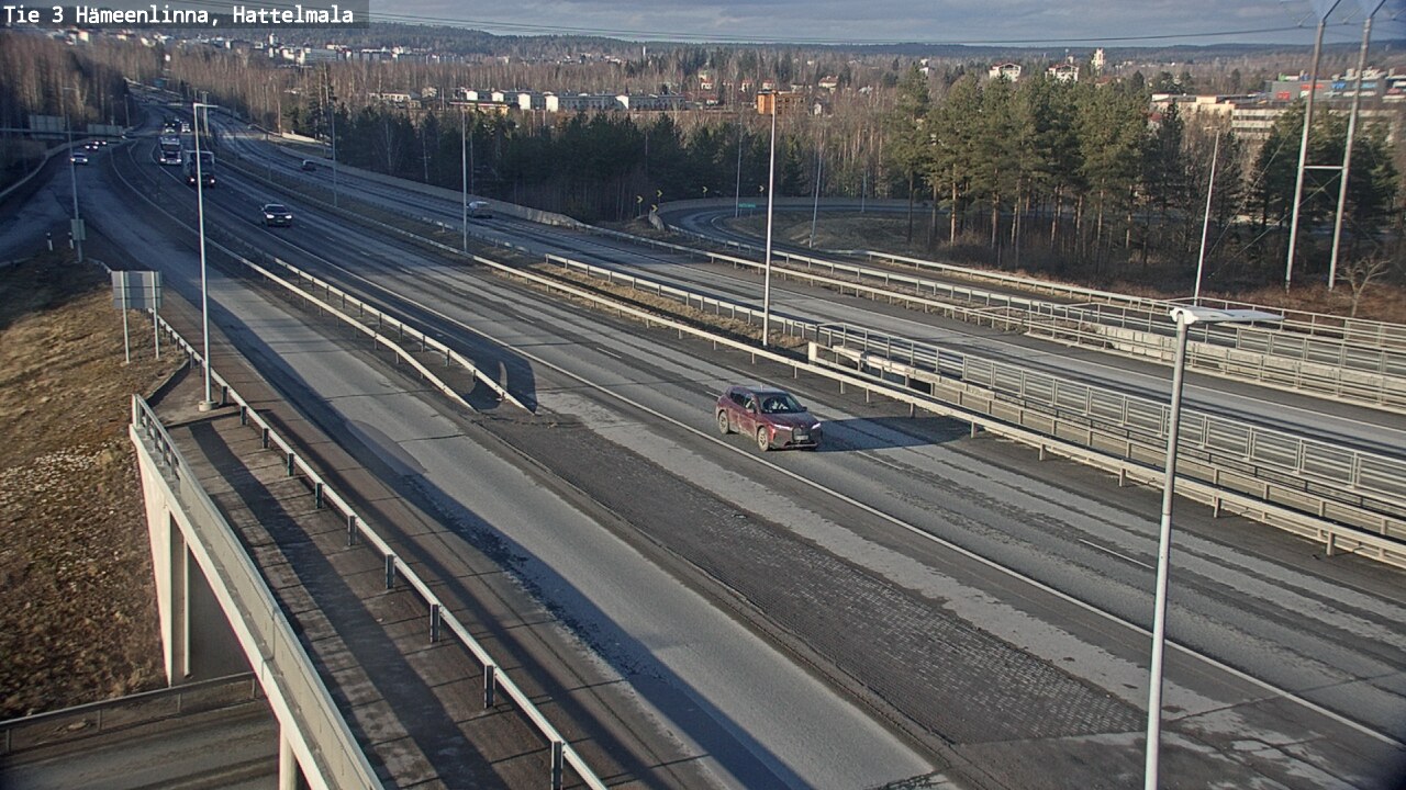 Weather Camera Image Väg 3 Tavastehus, Hattelmala, Hämeenlinna, Kanta-Häme