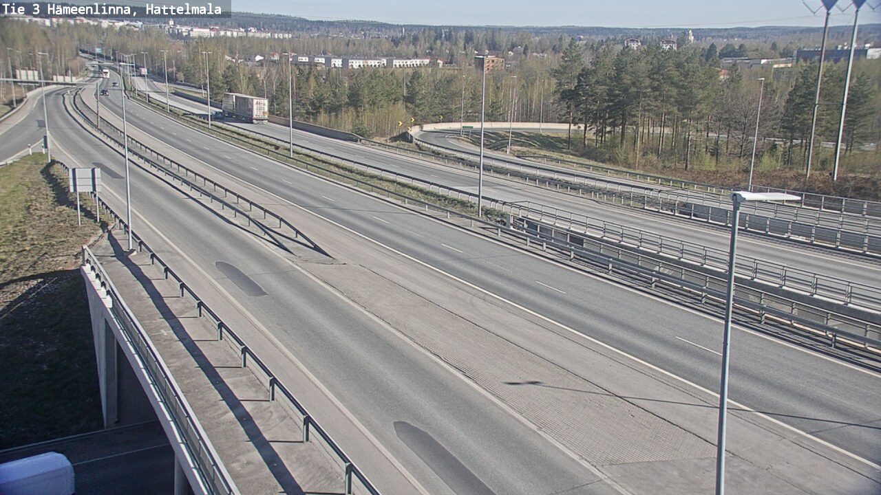 Kelikamerat Kuva Tie 3 Hämeenlinna, Hattelmala, Hämeenlinna, Kanta-Häme