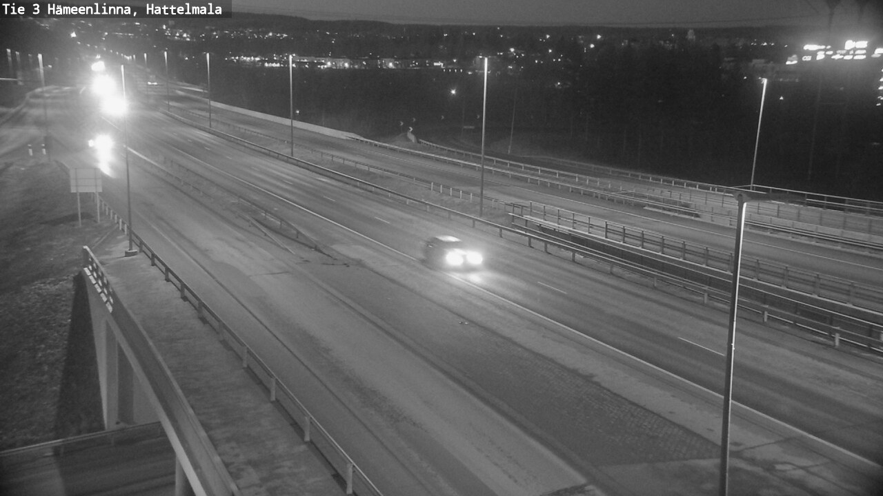 Weather Camera Image Road 3 Hämeenlinna, Hattelmala, Hämeenlinna, Kanta-Häme