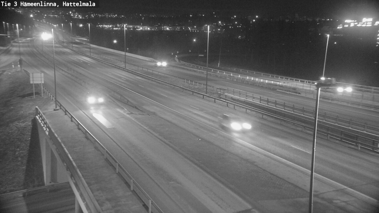 Weather Camera Image Road 3 Hämeenlinna, Hattelmala, Hämeenlinna, Kanta-Häme
