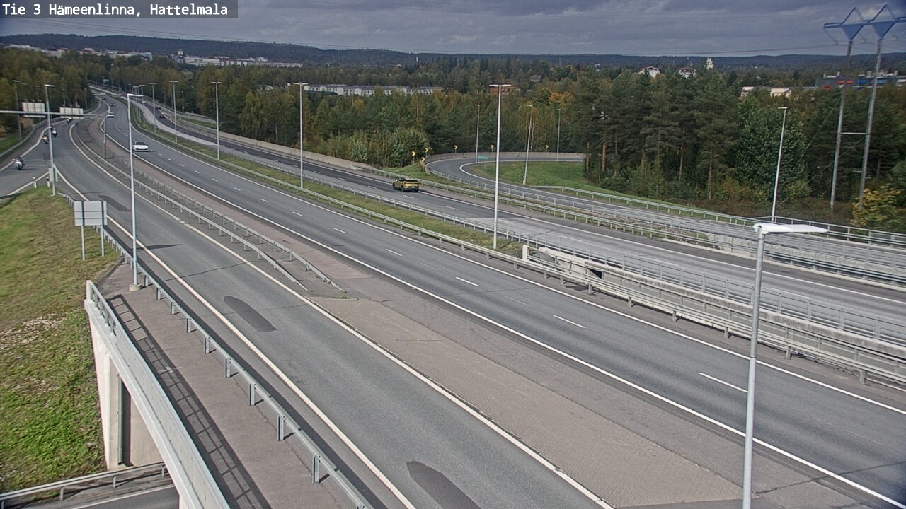 Kelikamerat Kuva Tie 3 Hämeenlinna, Hattelmala, Hämeenlinna, Kanta-Häme