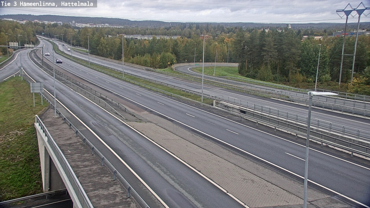 Kelikamerat Kuva Tie 3 Hämeenlinna, Hattelmala, Hämeenlinna, Kanta-Häme