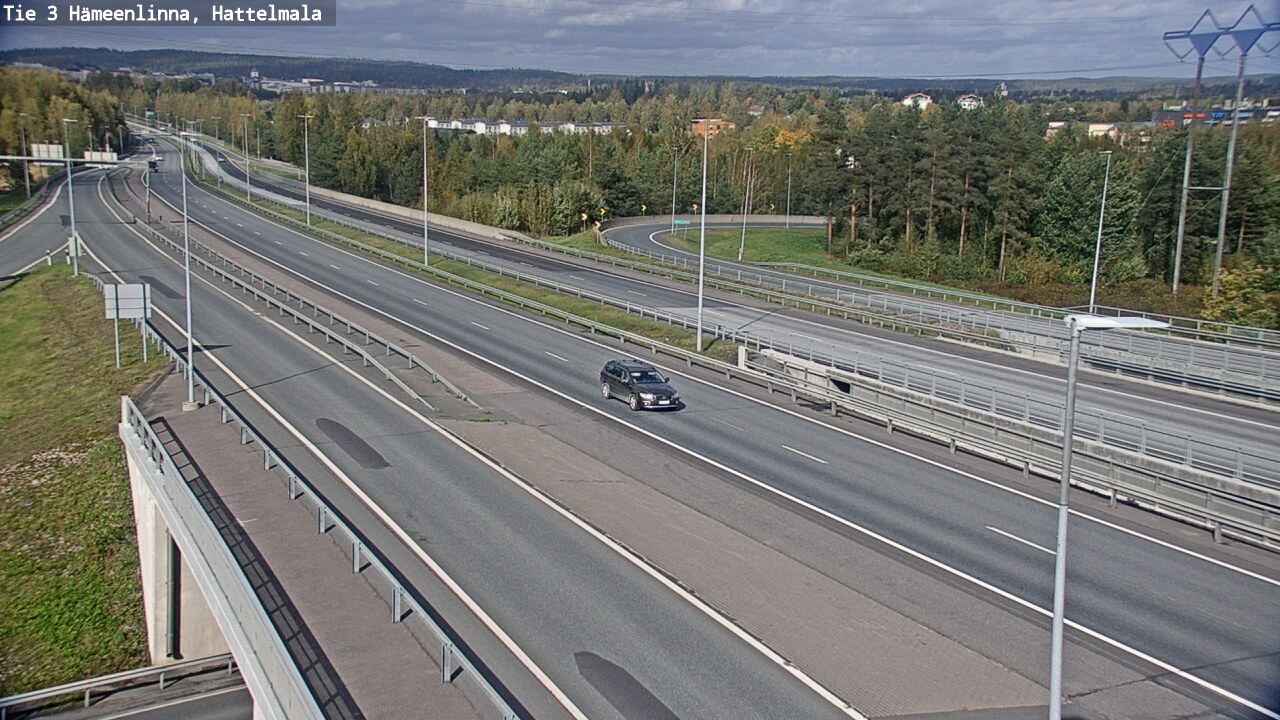 Kelikamerat Kuva Tie 3 Hämeenlinna, Hattelmala, Hämeenlinna, Kanta-Häme