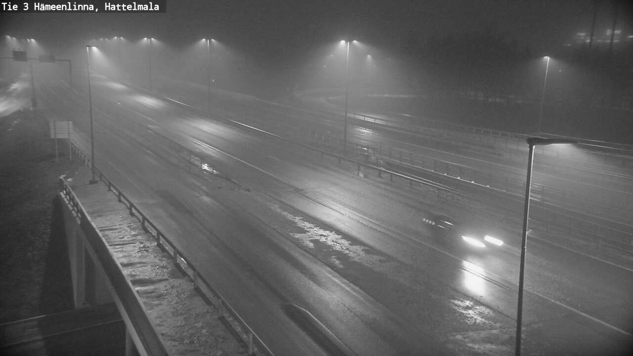 Weather Camera Image Road 3 Hämeenlinna, Hattelmala, Hämeenlinna, Kanta-Häme