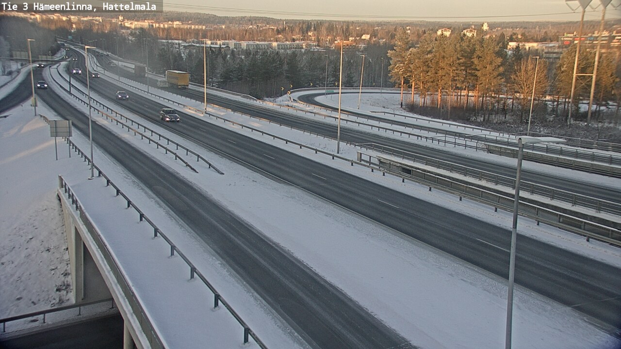 Kelikamerat Kuva Tie 3 Hämeenlinna, Hattelmala, Hämeenlinna, Kanta-Häme