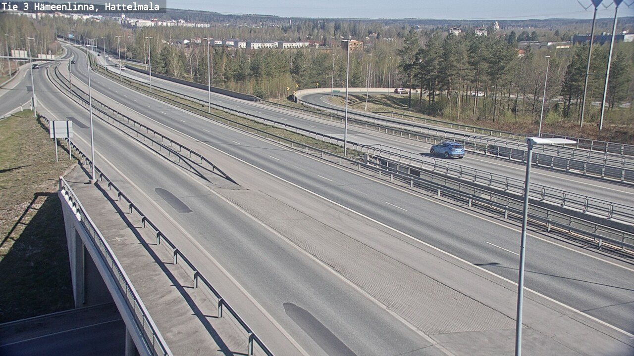 Kelikamerat Kuva Tie 3 Hämeenlinna, Hattelmala, Hämeenlinna, Kanta-Häme