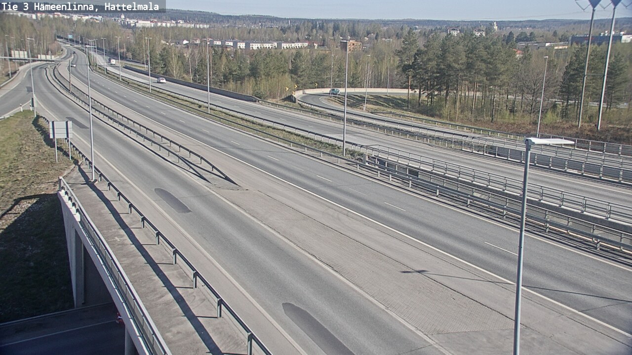 Kelikamerat Kuva Tie 3 Hämeenlinna, Hattelmala, Hämeenlinna, Kanta-Häme