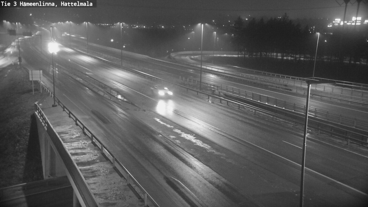 Weather Camera Image Road 3 Hämeenlinna, Hattelmala, Hämeenlinna, Kanta-Häme